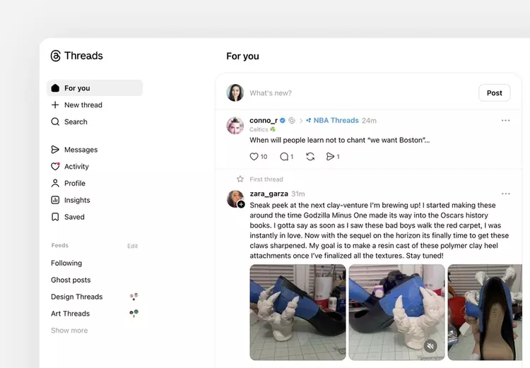 Meta testuje nowy design Threads z ...