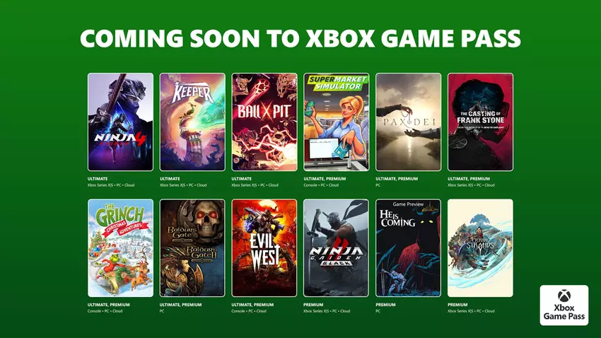 Doskonałe uzupełnienie! W najbliższym czasie do Xbox Game Pass dołączą Ninja Gaiden 4, dwie Baldur’s Gate i The Casting of Frank Stone