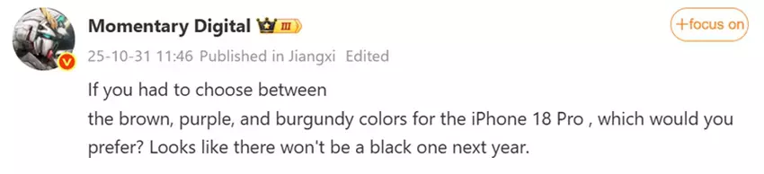 Koncept iPhone w nowych kolorach