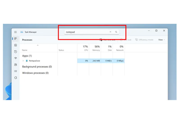 Menedżer zadań systemu Windows 11 może ...