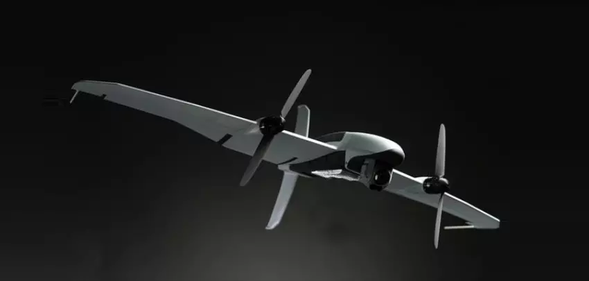 Niemiecka firma Quantum-Systems zaprezentowała drona Twister ze sztuczną inteligencją, który może być noszony w plecaku.