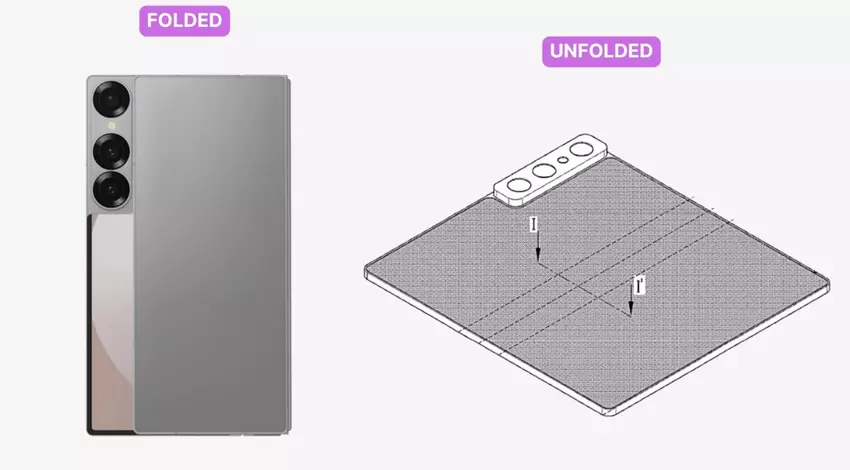Samsung opracowuje smartfon z ekranem składanym w obu kierunkach