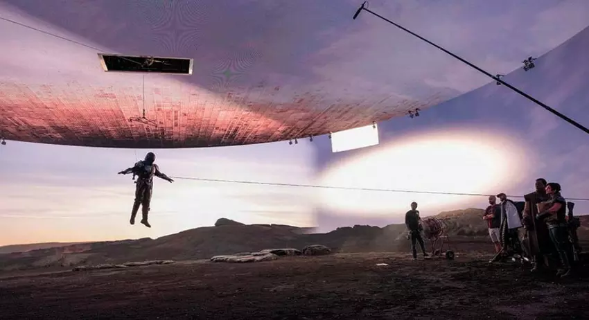 Na planie serialu Mandalorianie