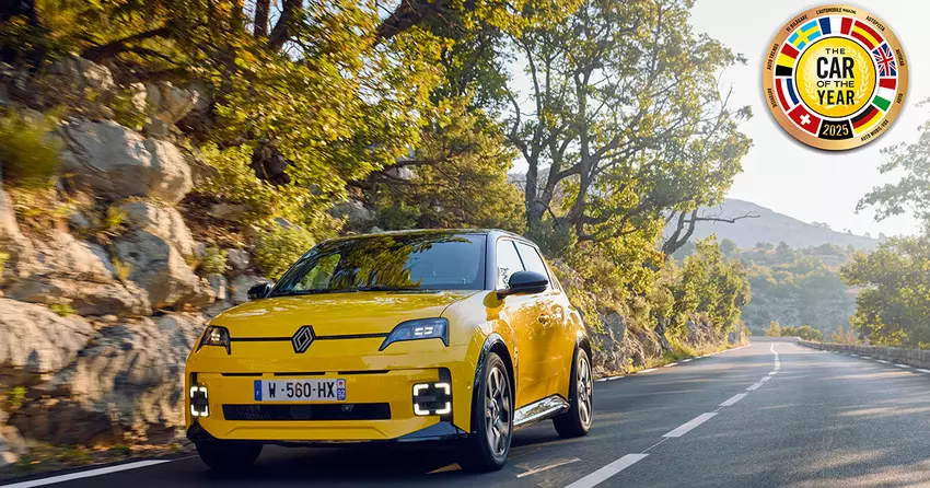Renault 5 Samochodem Roku 2025 w Europie, pokonując Kię i Citroëna