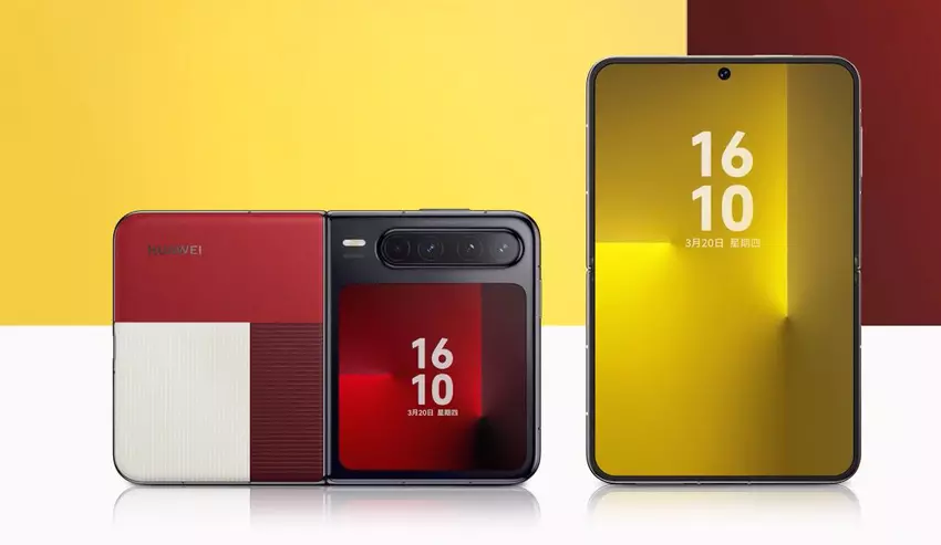 Huawei przygotowuje tańszy składany smartfon o nietypowym kształcie