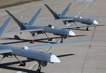 AFU zestrzeliwuje rzadkiego rosyjskiego drona atakującego ...