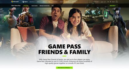 Microsoft ogłosił zamknięcie funkcji Xbox Game Pass Friends & Family w krajach, w których została ona wcześniej uruchomiona do testów