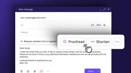 Proton Mail wypuszcza Scribe: bezpieczną sztuczną inteligencję do pisania e-maili