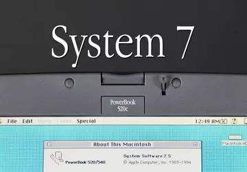 Retro Apple macOS 7 uruchomiony na ...
