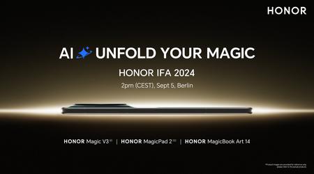 Honor jedzie na IFA 2024: czekamy na premierę Magic V3, MagicPad 2 i MagicBook Art 14