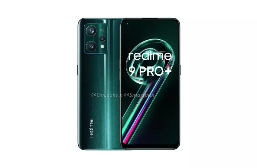 Trzy kolory i ten sam design: realme 9 Pro i realme 9 Pro + pojawiły się na wysokiej jakości renderach 