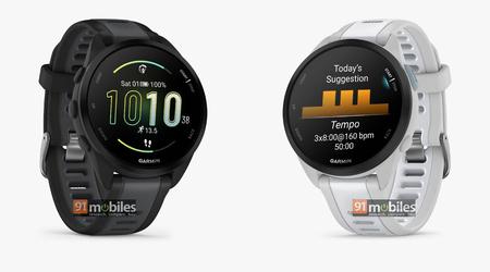 Tak będzie wyglądał Garmin Forerunner 165: sportowy smartwatch z ekranem AMOLED, do 11 dni pracy na baterii i w cenie 279 euro