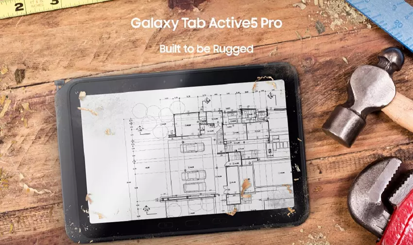 „Stworzony, by być wytrzymałym”: Samsung zaprezentował odporny tablet Galaxy Tab Active5 Pro
