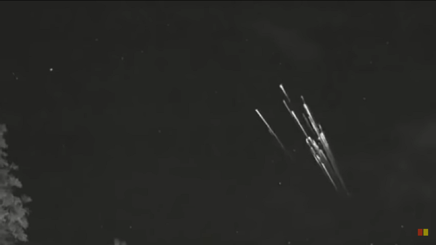Kamery rejestrują „ognistą śmierć” satelitów Starlink nad Portoryko