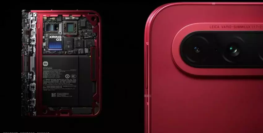 Wewnętrzny projekt Xiaomi 18 Fold