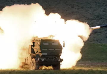 HIMARS / MLRS zniszczył rosyjską wyrzutnię ...
