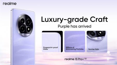 Realme 13 Pro+ w nowym kolorze Monet Purple trafia do Indii