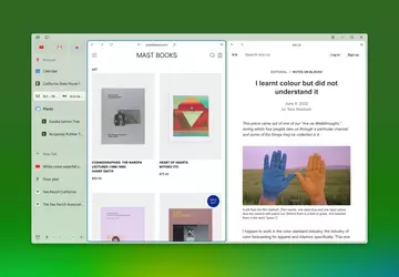 Przeglądarka wydaje Arc dla Windows