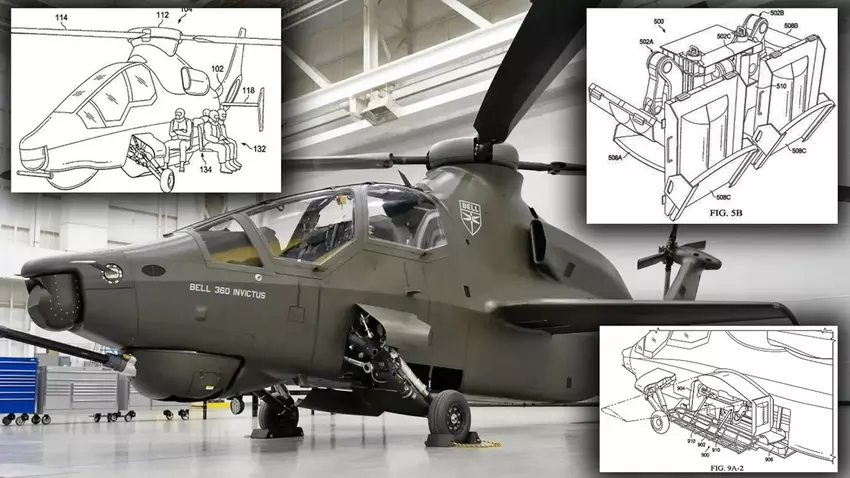 Bell proponuje umieszczenie załogi śmigłowca 360 Invictus w miejscu wyrzutni rakietowych