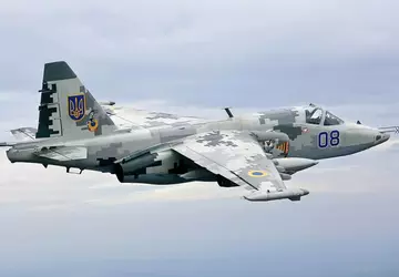 Oto jak ukraińskie Su-25 niszczą pozycje ...