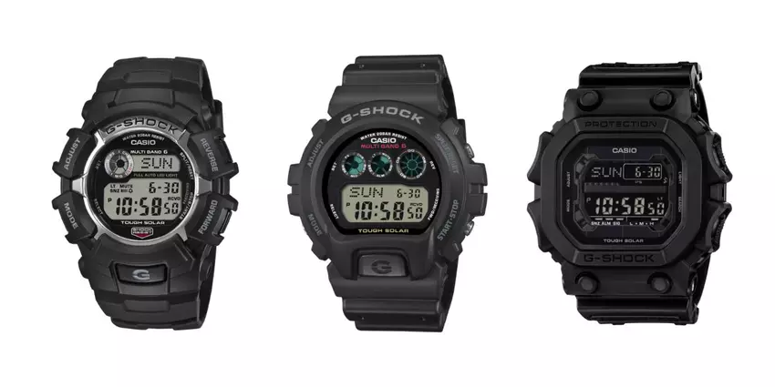 Zegarki Casio G-Shock GW2310U-1, GW6900U-1 i GX56UBB-1