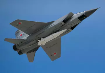 MiG-31K stracił swój pseudo-hipersoniczny pocisk rakietowy ...