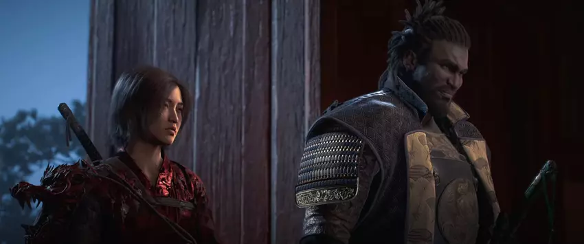 Kadr z przerywnika filmowego w grze Assassin's Creed Shadows