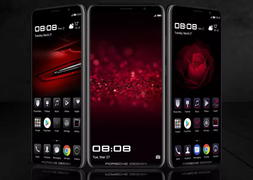 Premium flagowy Huawei Porsche Design Mate RS z ekranowym czytnikiem linii papilarnych kosztuje ponad 2000 USD