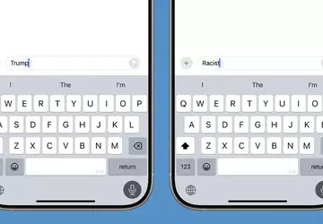 Dziwny błąd iPhone'a: podyktuj słowo "rasista" ...