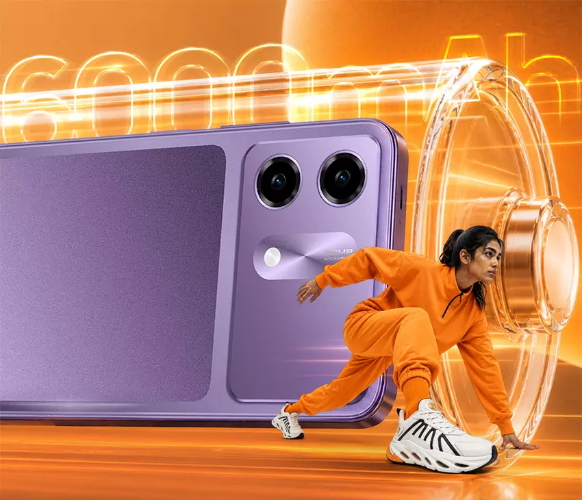 Bateria o pojemności 6000 mAh w HMD Vibe2 5G