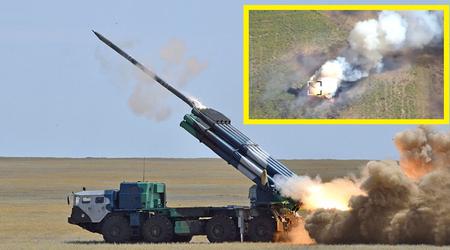Ukraińskie siły obronne zniszczyły bardzo rzadki rosyjski system wielokrotnych wyrzutni rakietowych Smerch o wartości eksportowej ponad 12 milionów dolarów