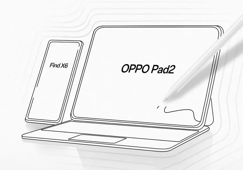 Insider pokazuje, jak będzie wyglądał tablet OPPO Pad 2 z rysikiem i markowym etui na klawiaturę