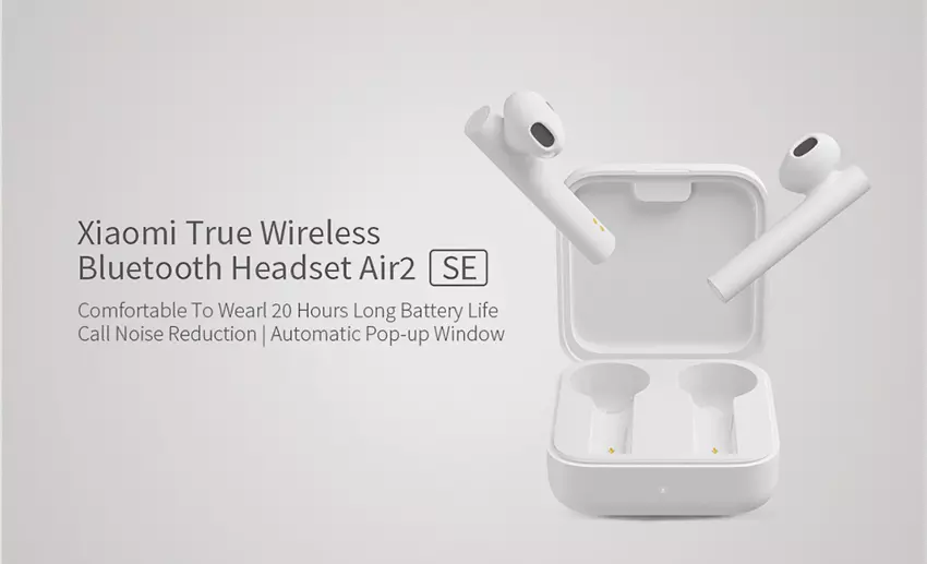 Xiaomi Mi Air 2 SE TWS słuchawki z do 20 godzin pracy na baterii są w sprzedaży teraz na AliExpress za 16 dolarów