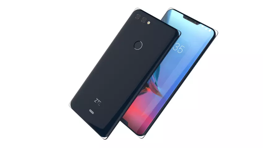 ZTE Iceberg: konceptualny smartfon z podwójną kamerą i dwoma wycięciami na ekranie