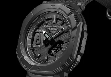 Casio prezentuje stylowy, całkowicie czarny zegarek ...