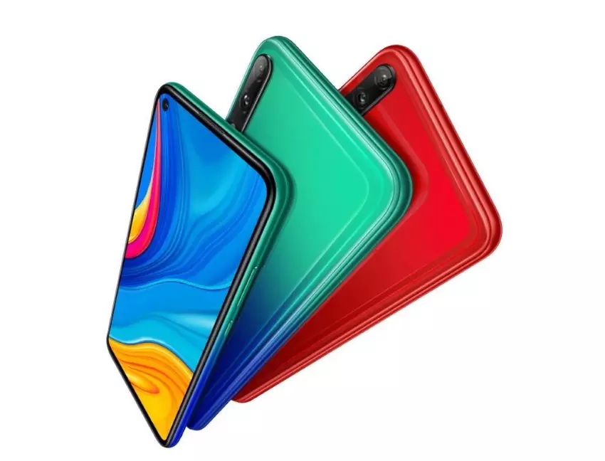 Obrazy i cechy Huawei Enjoy 10 wyciekły do sieci: smartfon otrzyma wyświetlacz z otworem i podwójną kamerą