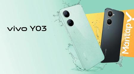 vivo Y03: budżetowy smartfon z ekranem 90 Hz, układem MediaTek Helio G85 i stopniem ochrony IP54