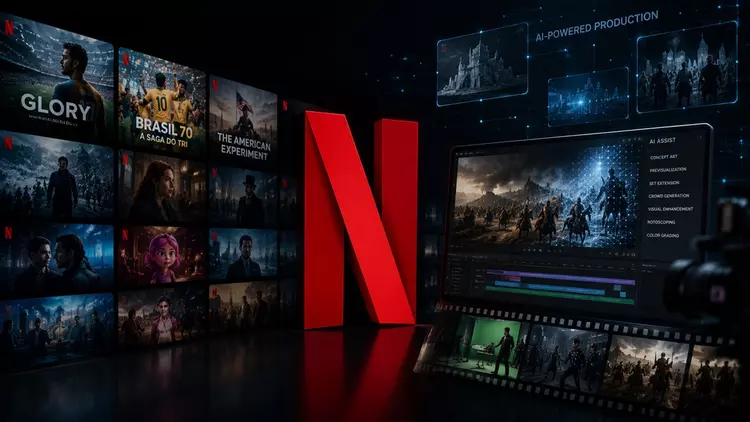 Netflix wykorzystuje AI do tworzenia masowych ...