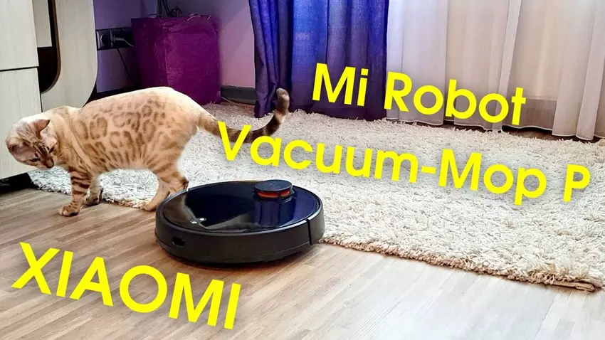 Recenzja wideo robota odkurzacza Xiaomi Mi Robot Vacuum-Mop P: mocny i zaawansowany