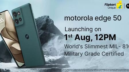 Motorola Edge 50 z ochroną MIL-STD-810 i aparatem Sony LYT-700C zadebiutuje 1 sierpnia