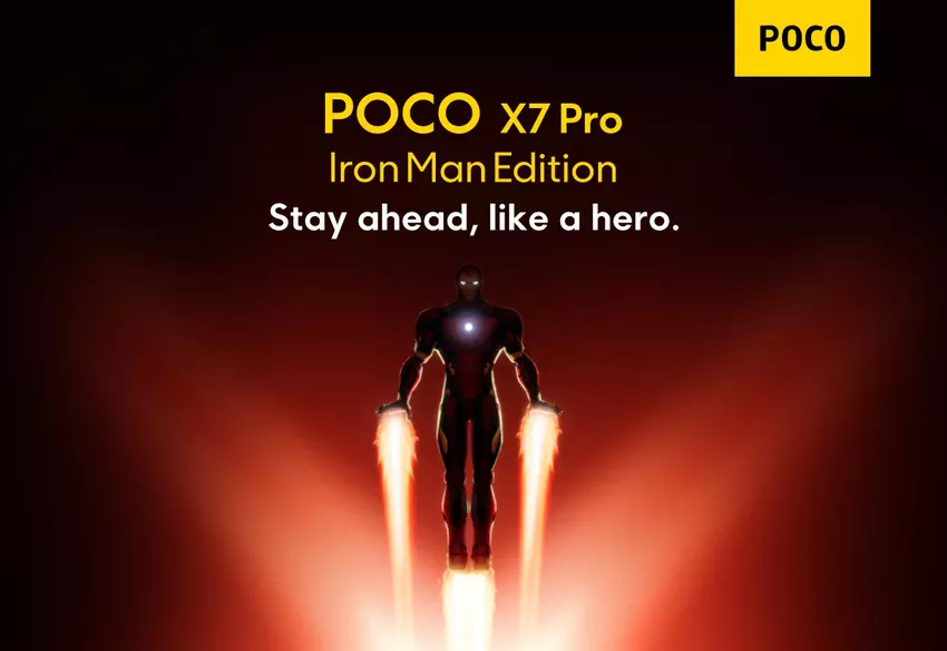 POCO przygotowuje się do wprowadzenia specjalnej wersji POCO X7 Pro dla fanów superbohaterów Marvela - POCO X7 Pro Iron Man Edition