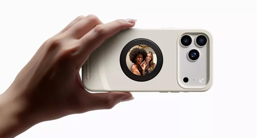 Selfix Case dodaje drugi ekran do selfie i slot microSD dla iPhone 17 Pro