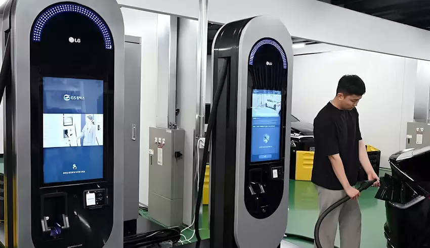 Nieoczekiwane rozwiązanie LG Electronics: firma kończy produkcję stacji ładowania dla samochodów elektrycznych, przewidując stagnację na tym rynku