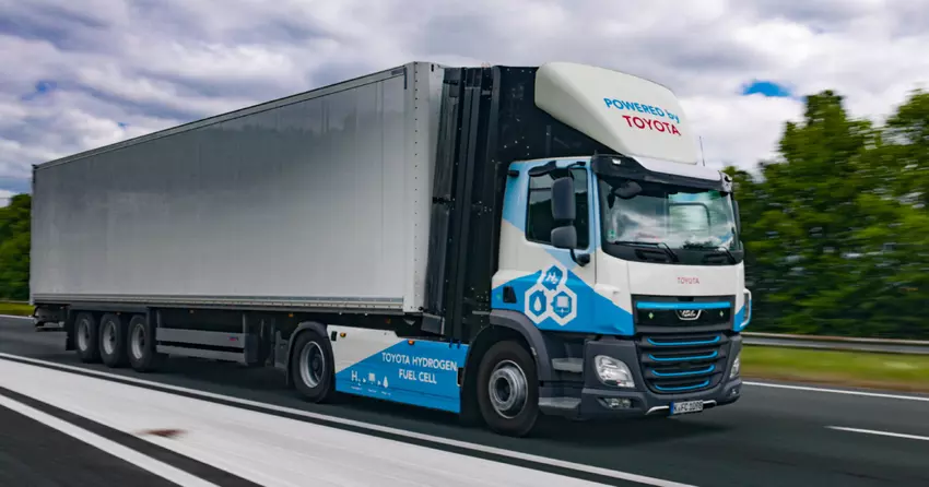 Toyota uruchomiła wodórkowe ciężarówki do dostarczania części w Europie