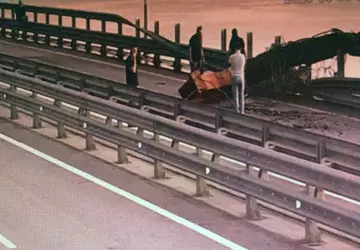 Zniszczona podpórka Krymskiego Mostu: SBU poinformowało ...