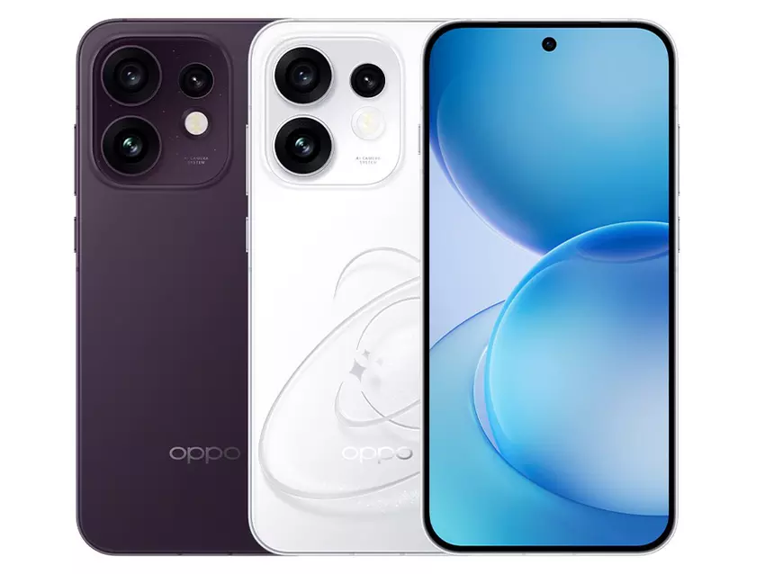 Oppo Reno16 colors