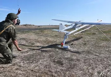 Ukraińskie wojsko wylądowało rzadkim rosyjskim UAV ...