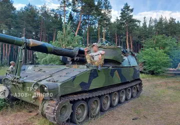 Siły Zbrojne Ukrainy pokazały norweskie 155-mm ...