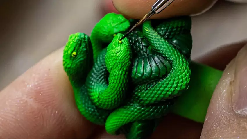 Razer Artisan, ozdobiony ręcznie