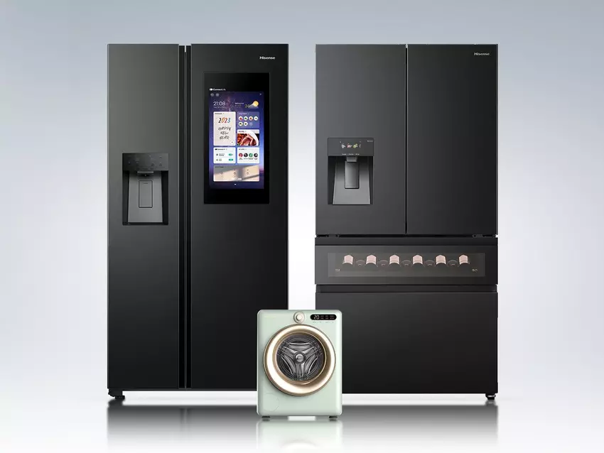 Inteligentna lodówka Hisense Jumbo Side-by-Side z funkcją Dish Designer